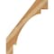 Ekena Millwork 4"W x 28"D x 36"H Merced Rough Sawn Knee Brace, Western Red Cedar BRC04X28X36MRC00RWR - alternate 4